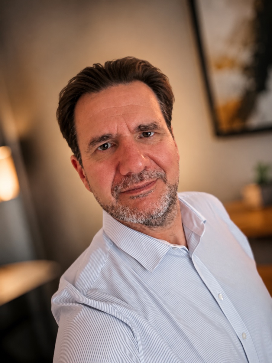 Portrait d'Olivier Florentin, fondateur de Neuravia.